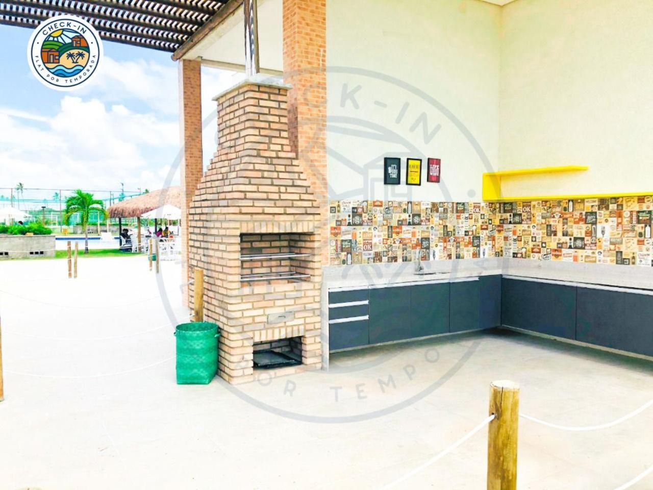 Flat 416 Porto de Galinhas - Muro Alto Condomínio Clube Exterior foto